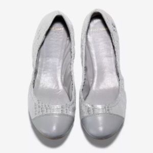 Silver Corland Cole Han Flat